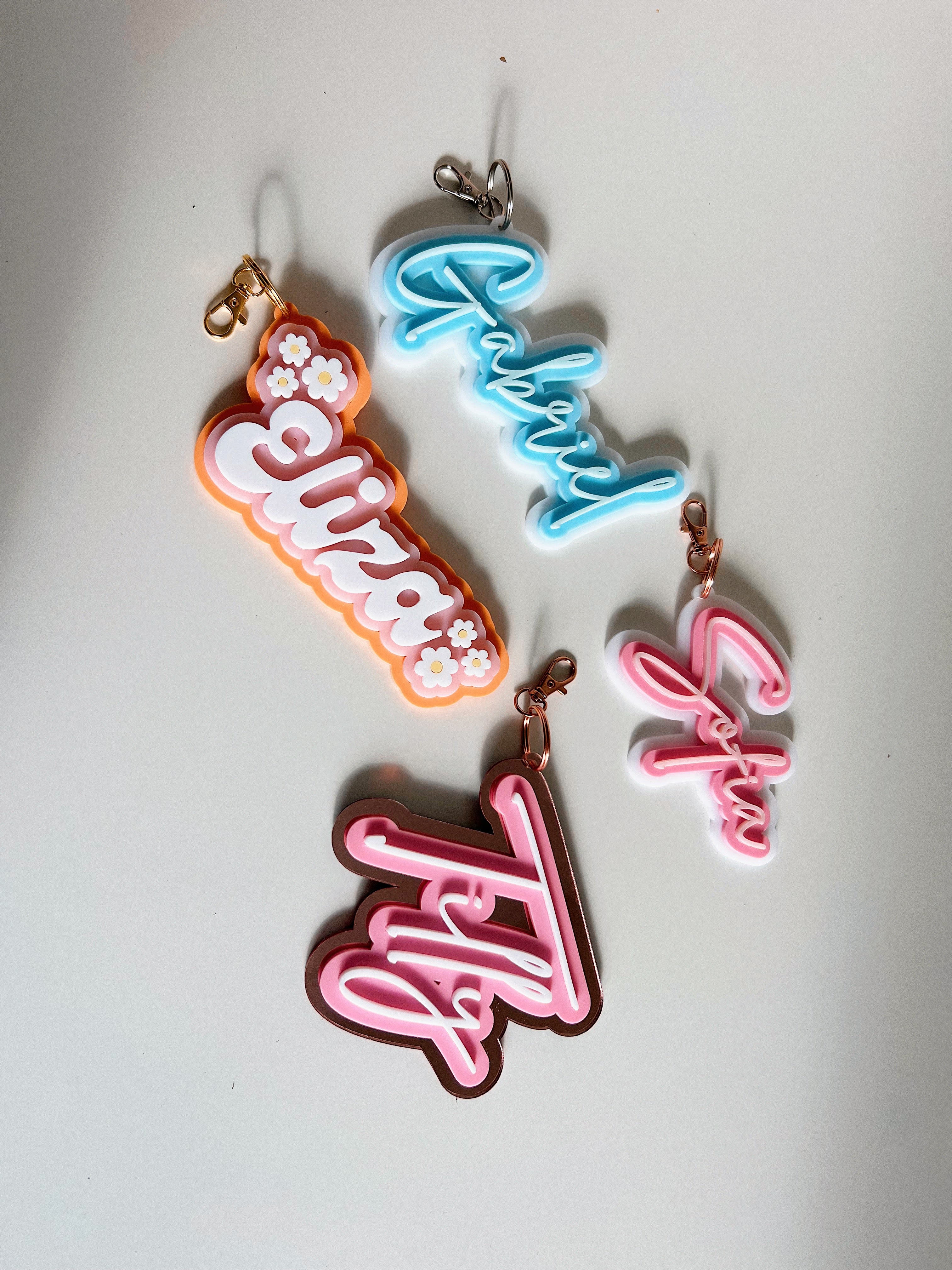 Name Keychains