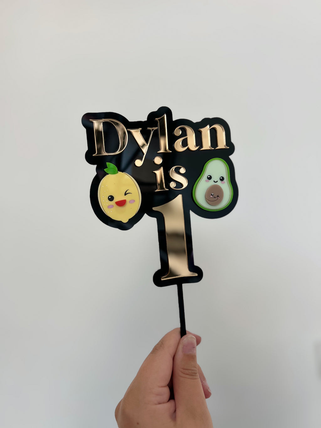 Themed cake topper