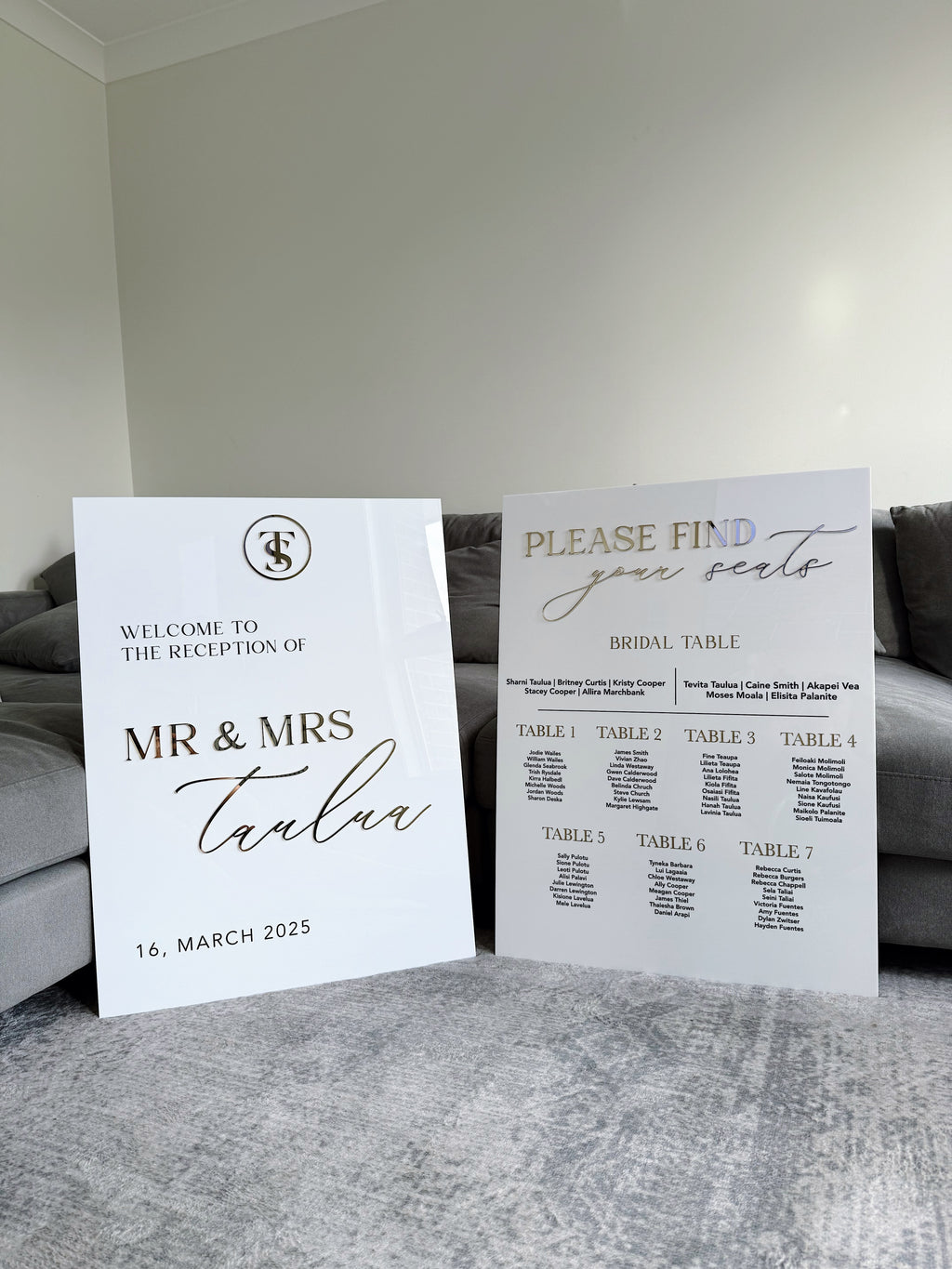 Welcome / A1 Event sign