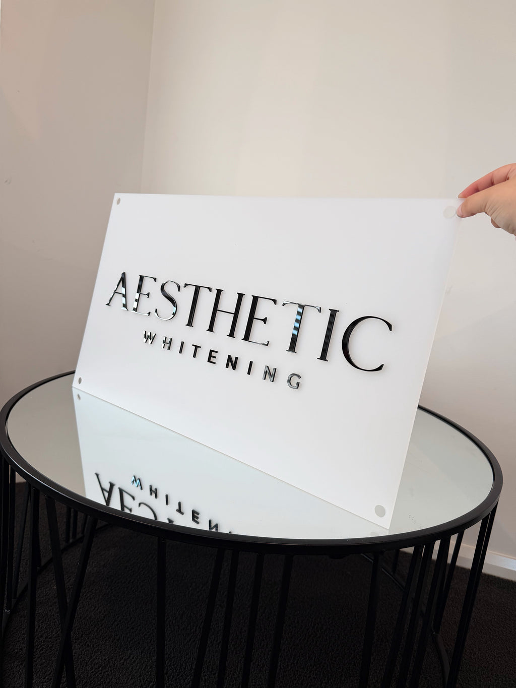 Rectangle Business Sign