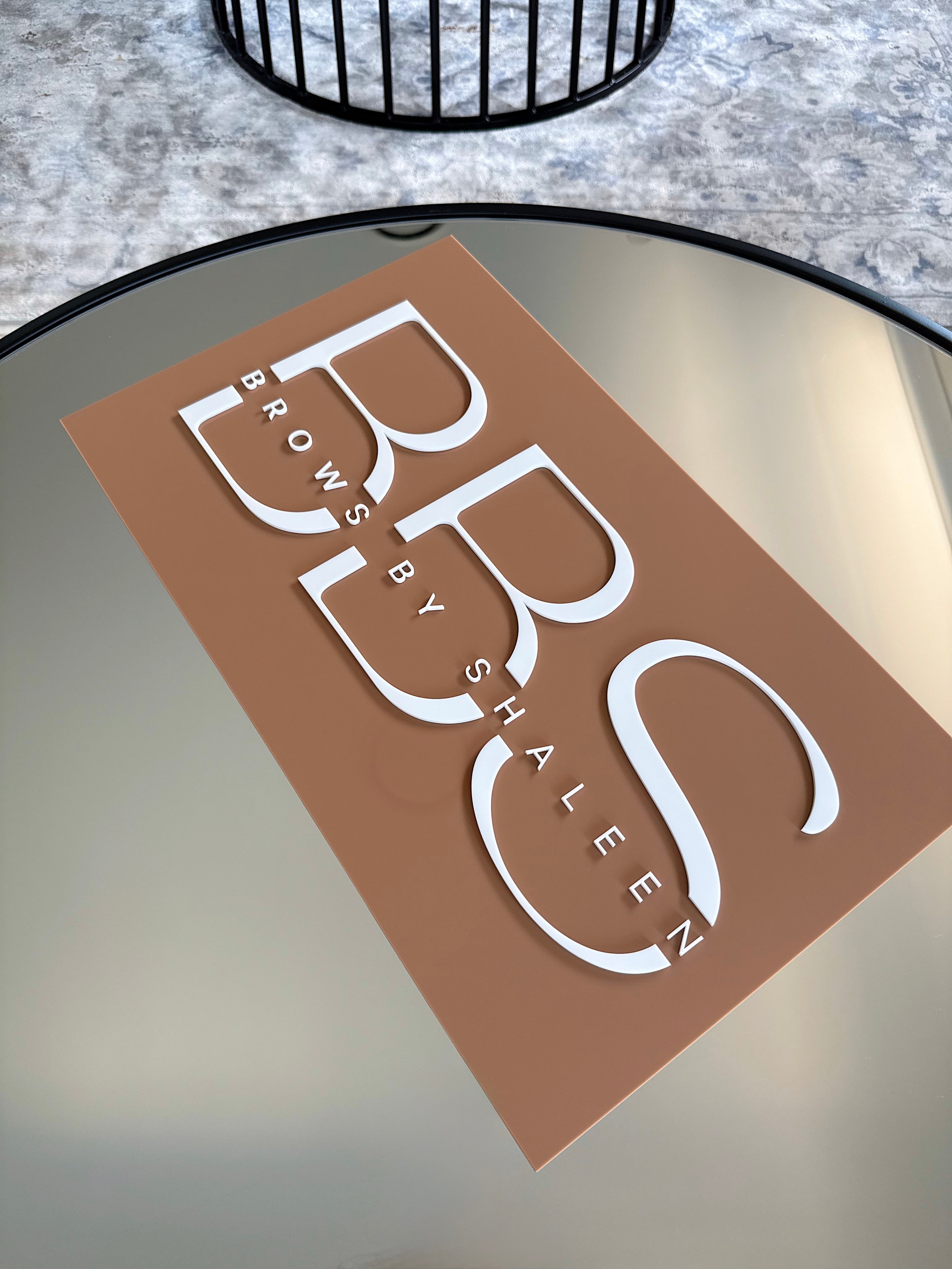 Rectangle Business Sign