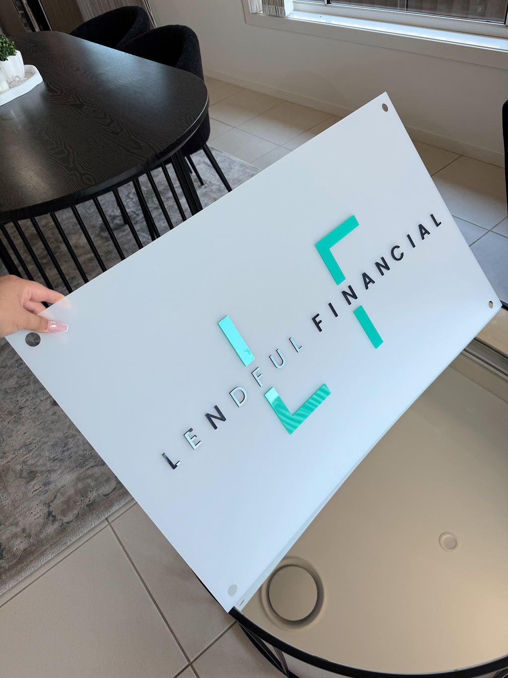 Rectangle Business Sign
