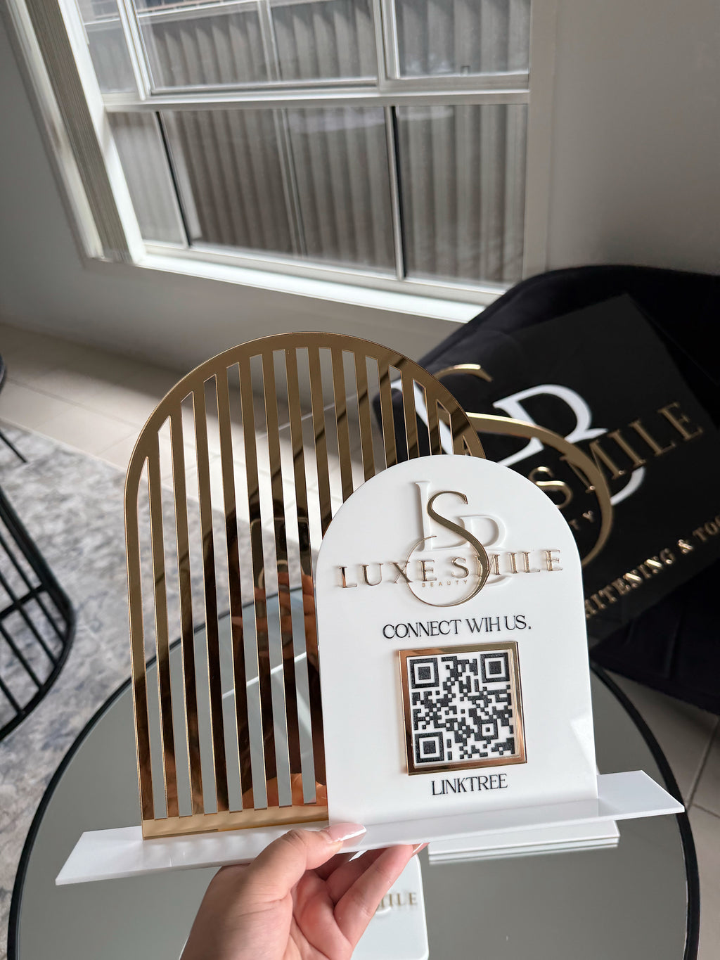 Style 2 double social media sign