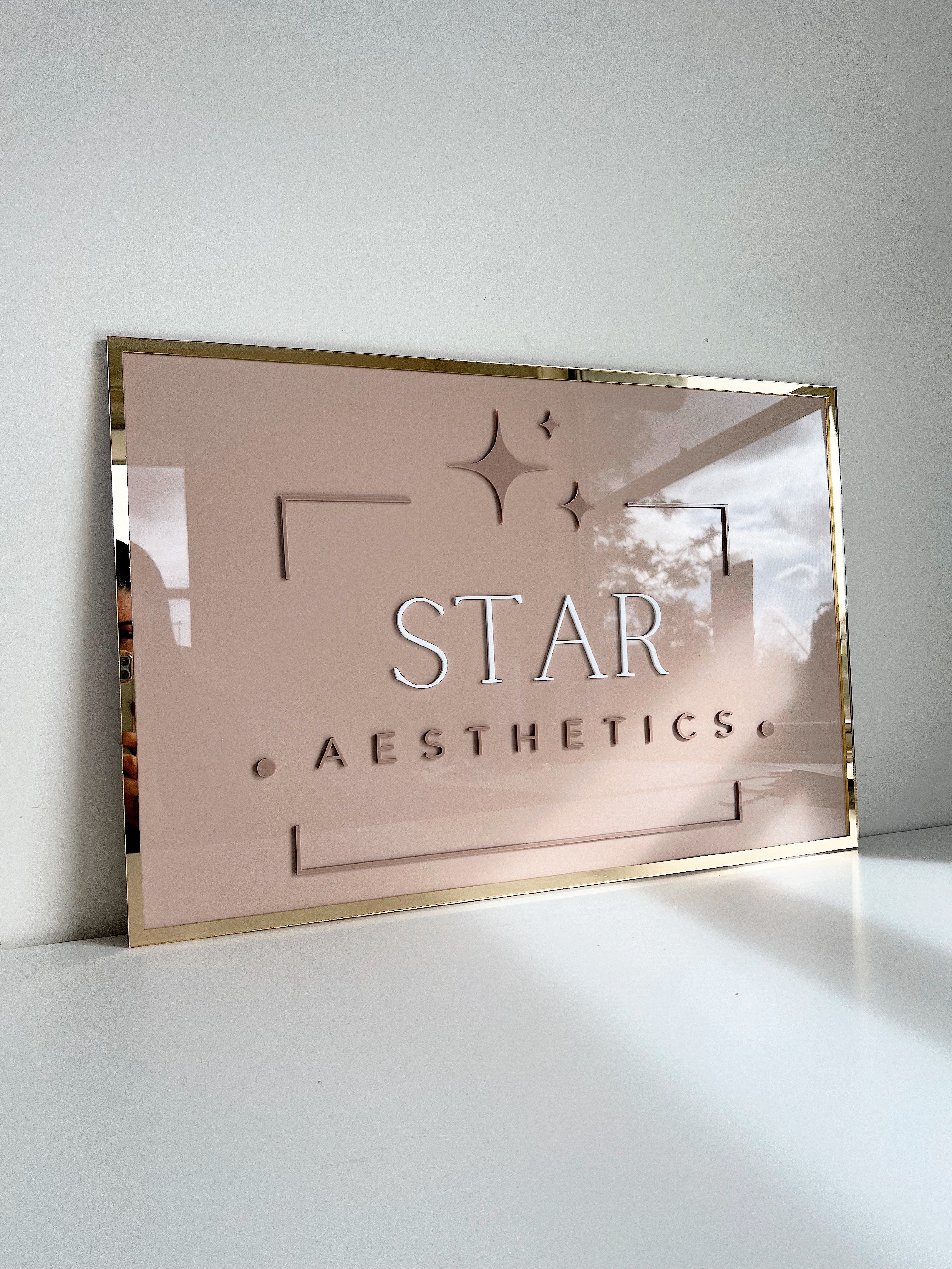 Rectangle Business Sign