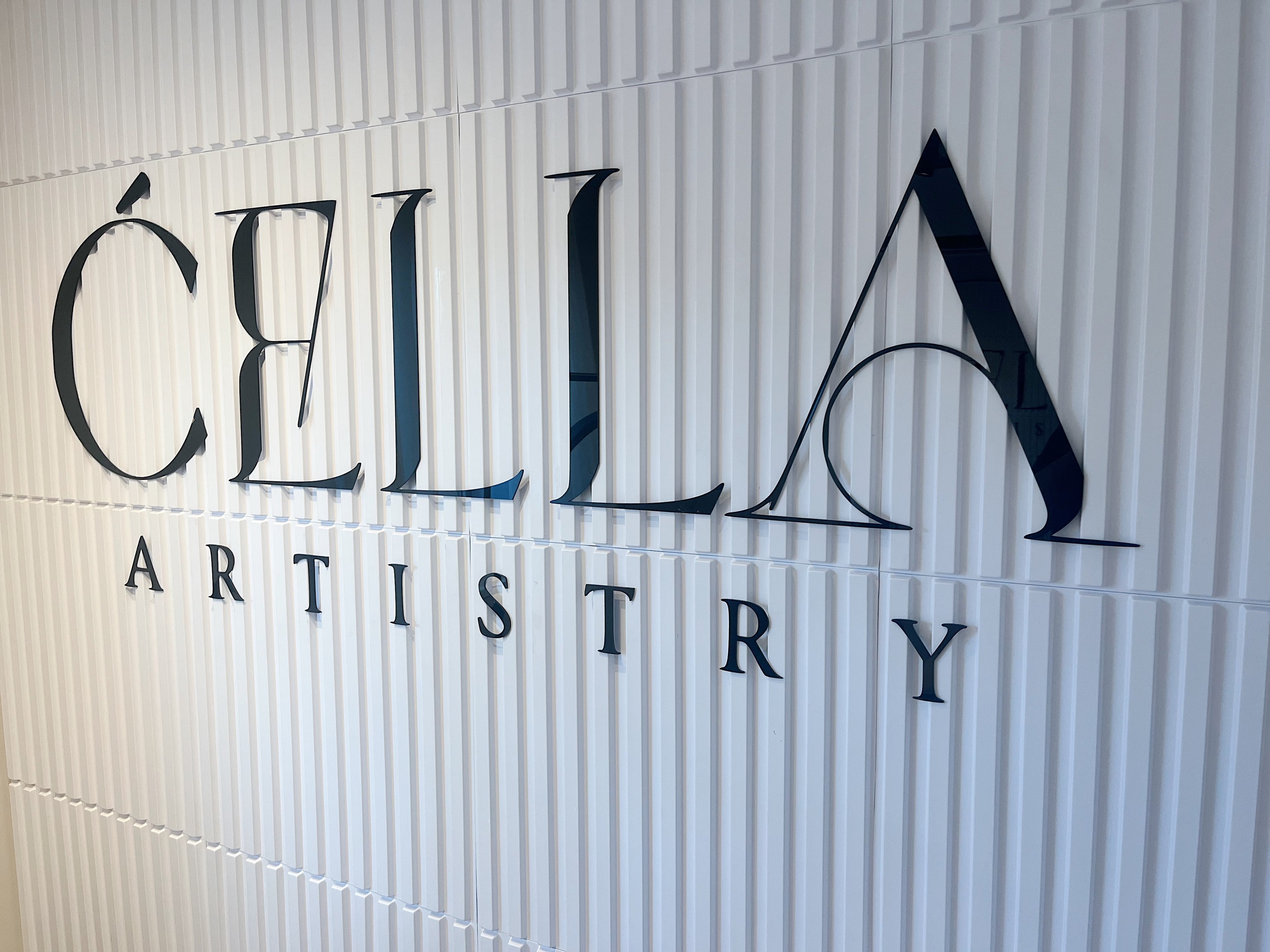 Business logo cut outs