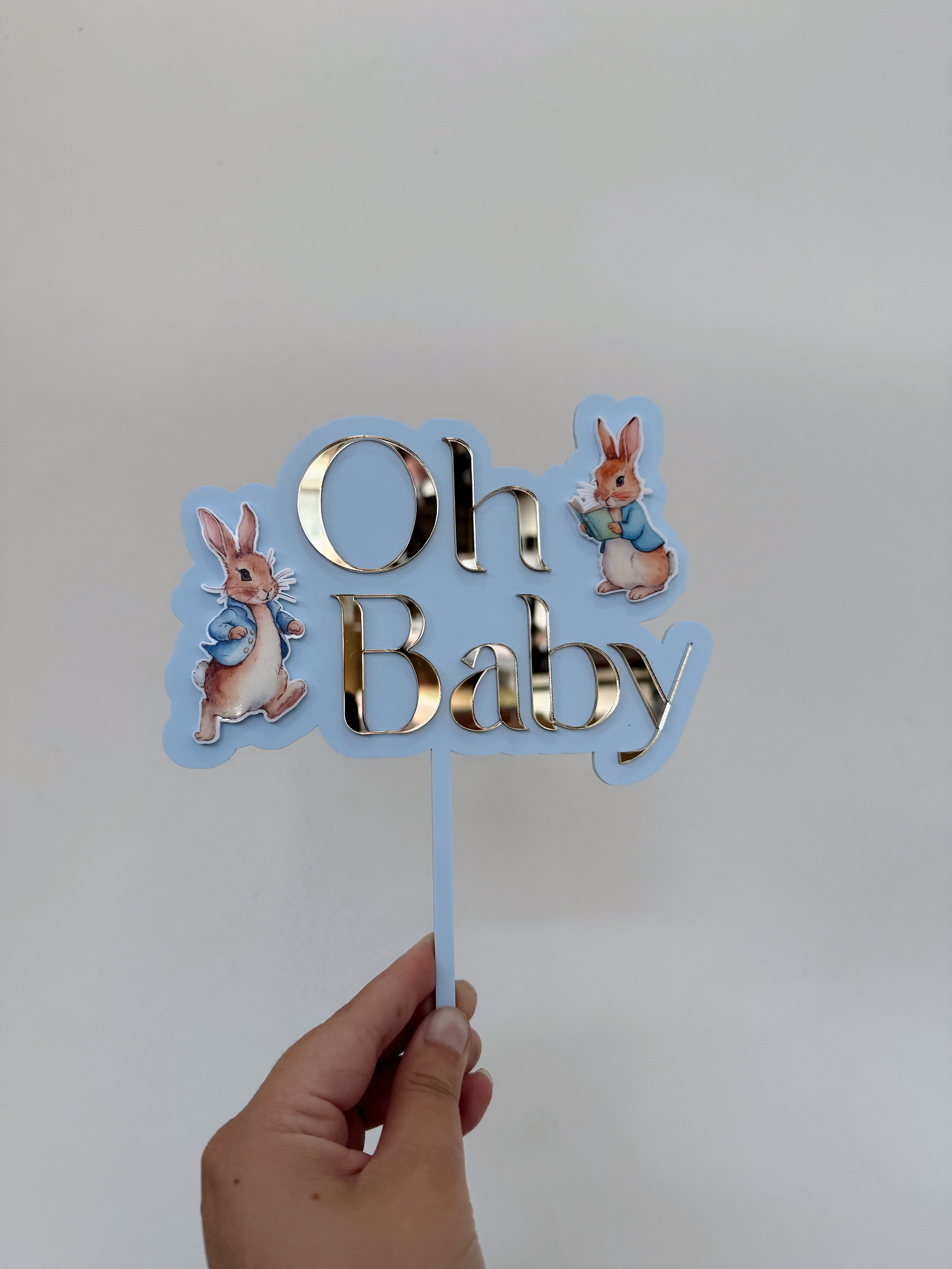 Themed cake topper