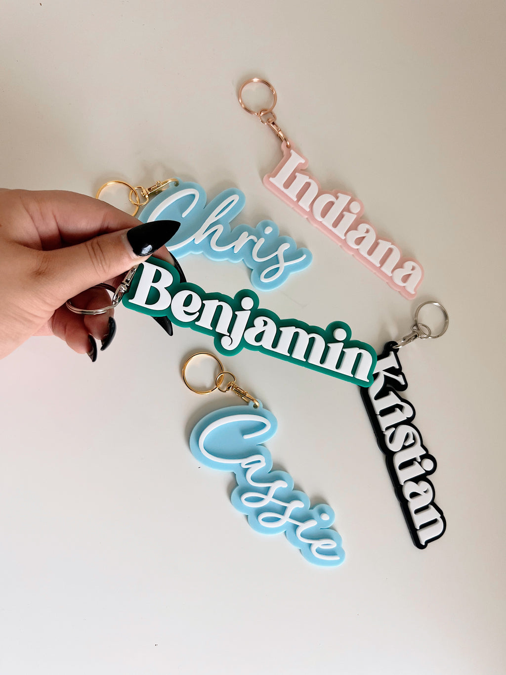 Name Keychains