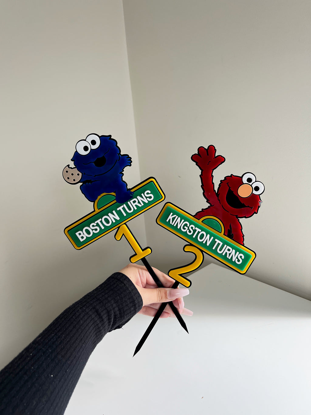Themed cake topper