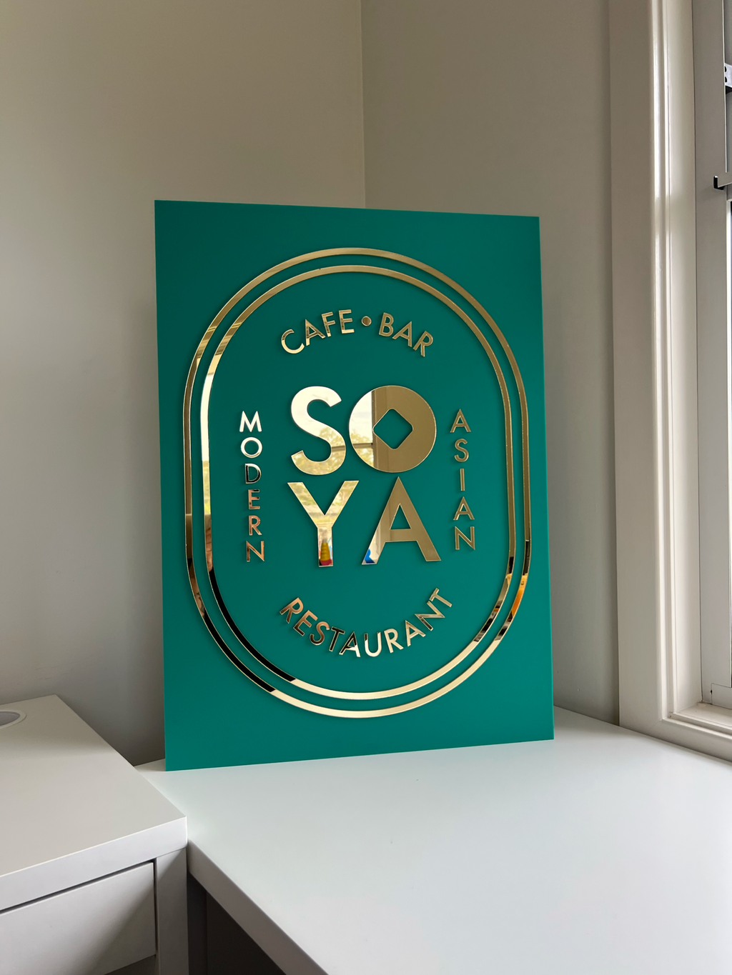 Rectangle Business Sign