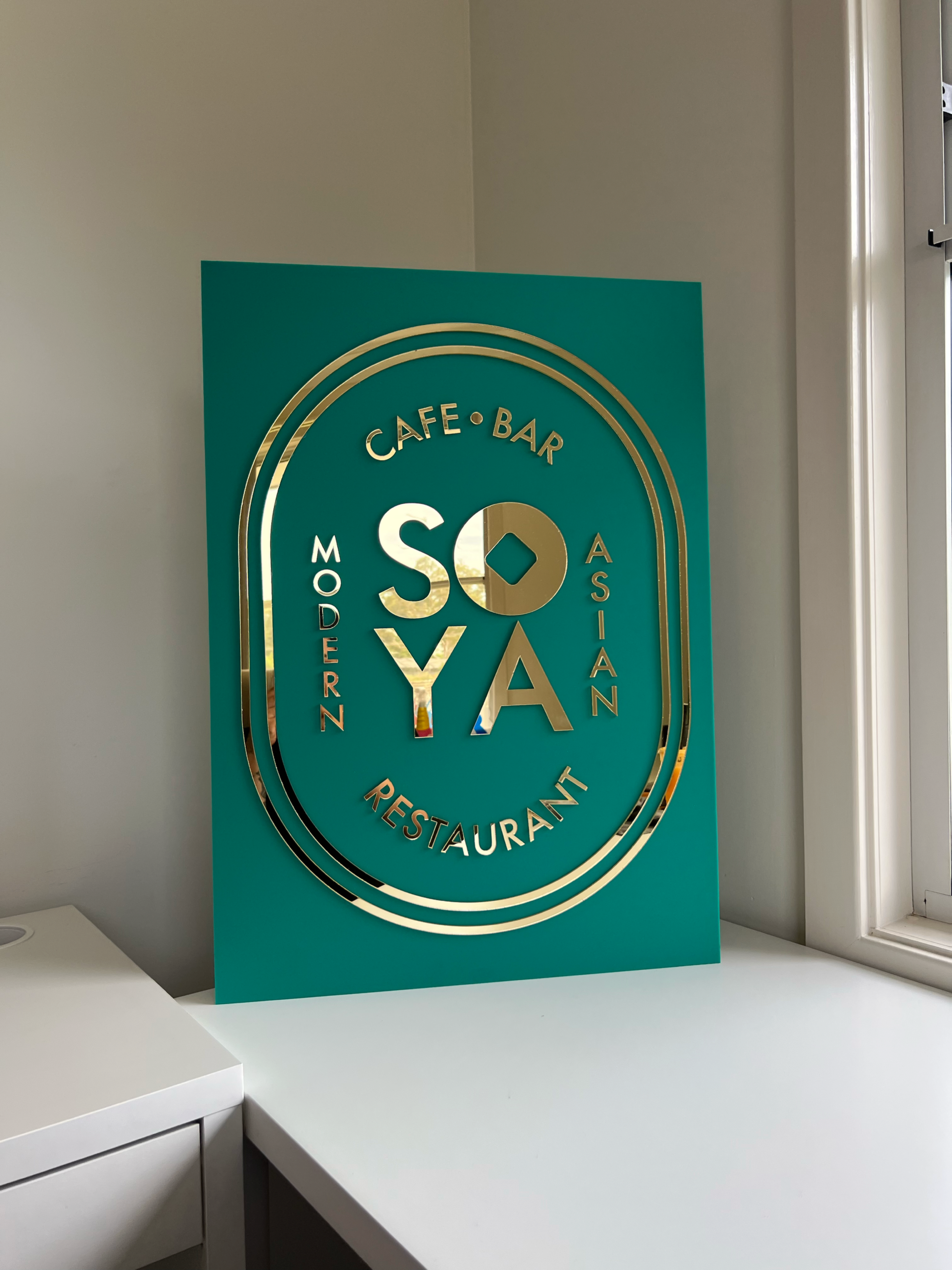 Rectangle Business Sign