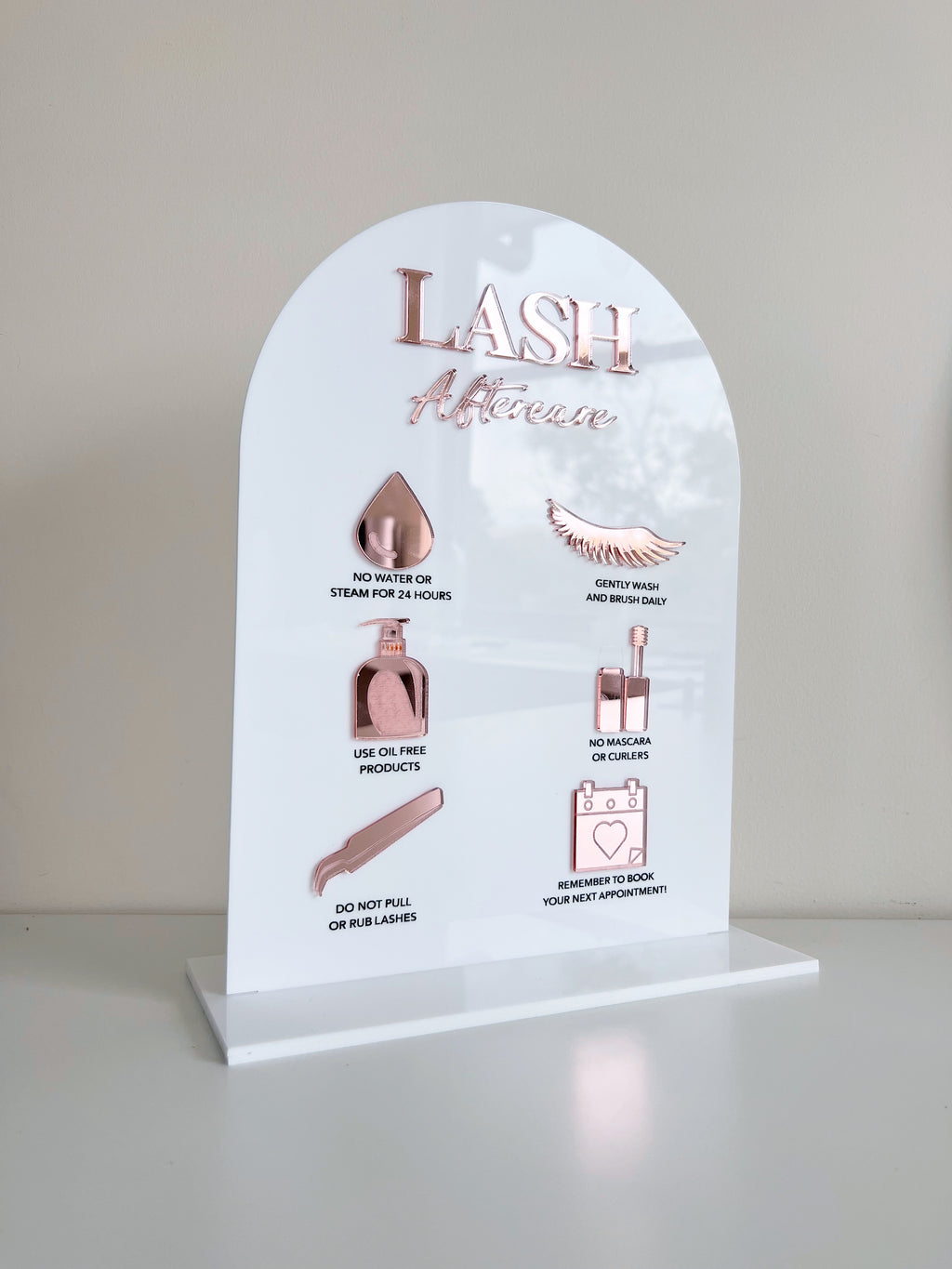 A4 Aftercare Signs