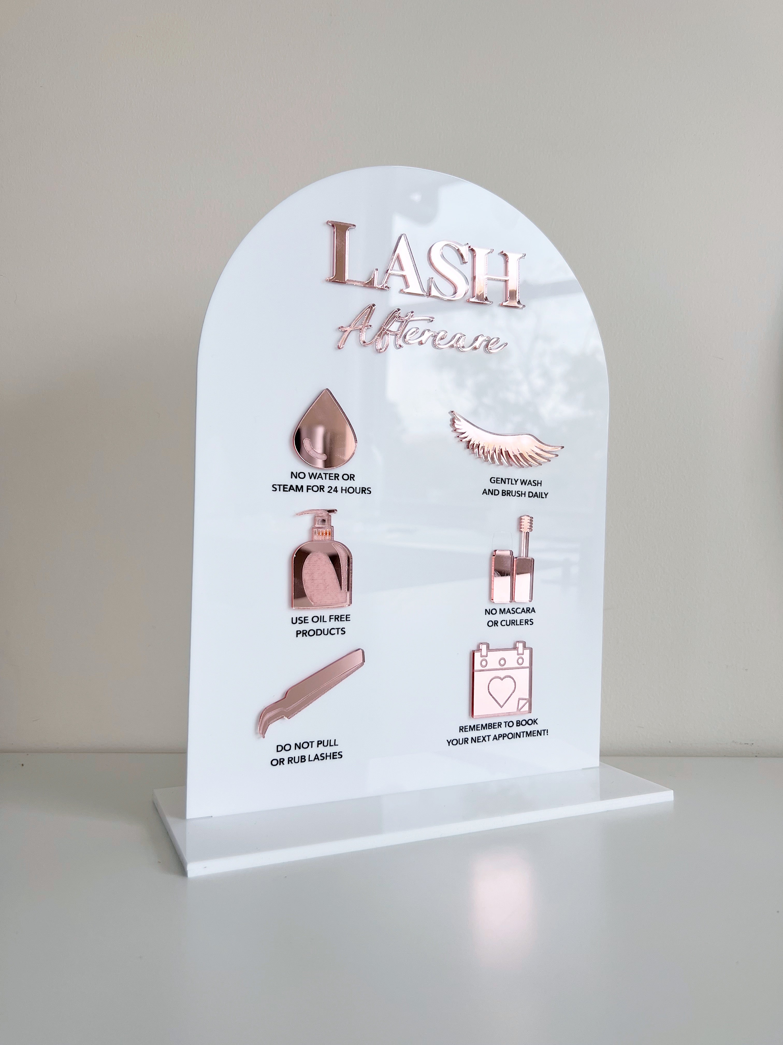 A4 Aftercare Signs