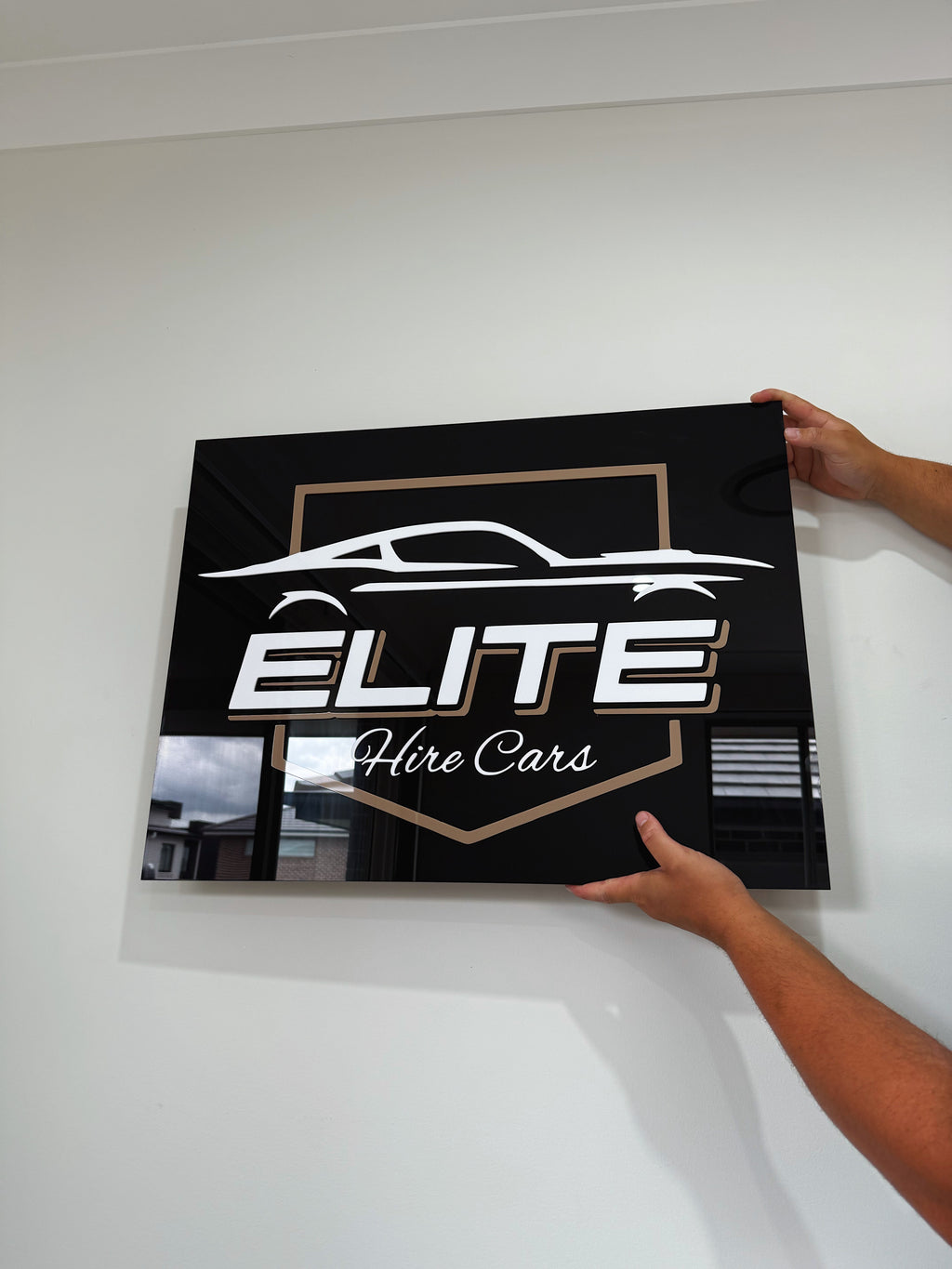 Rectangle Business Sign