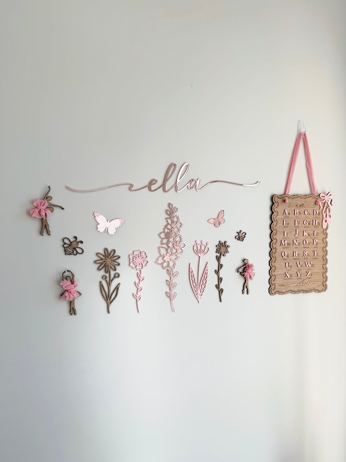 Ballerina wall set