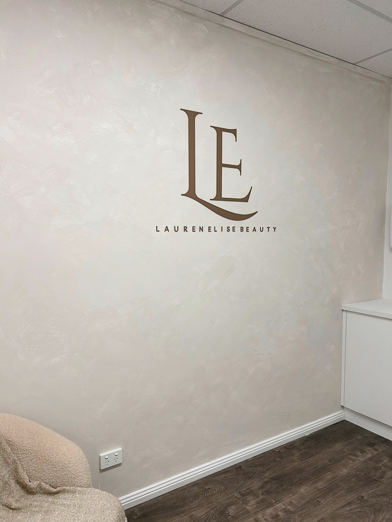 Business logo cut outs