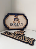 Pattern Printed Name Set