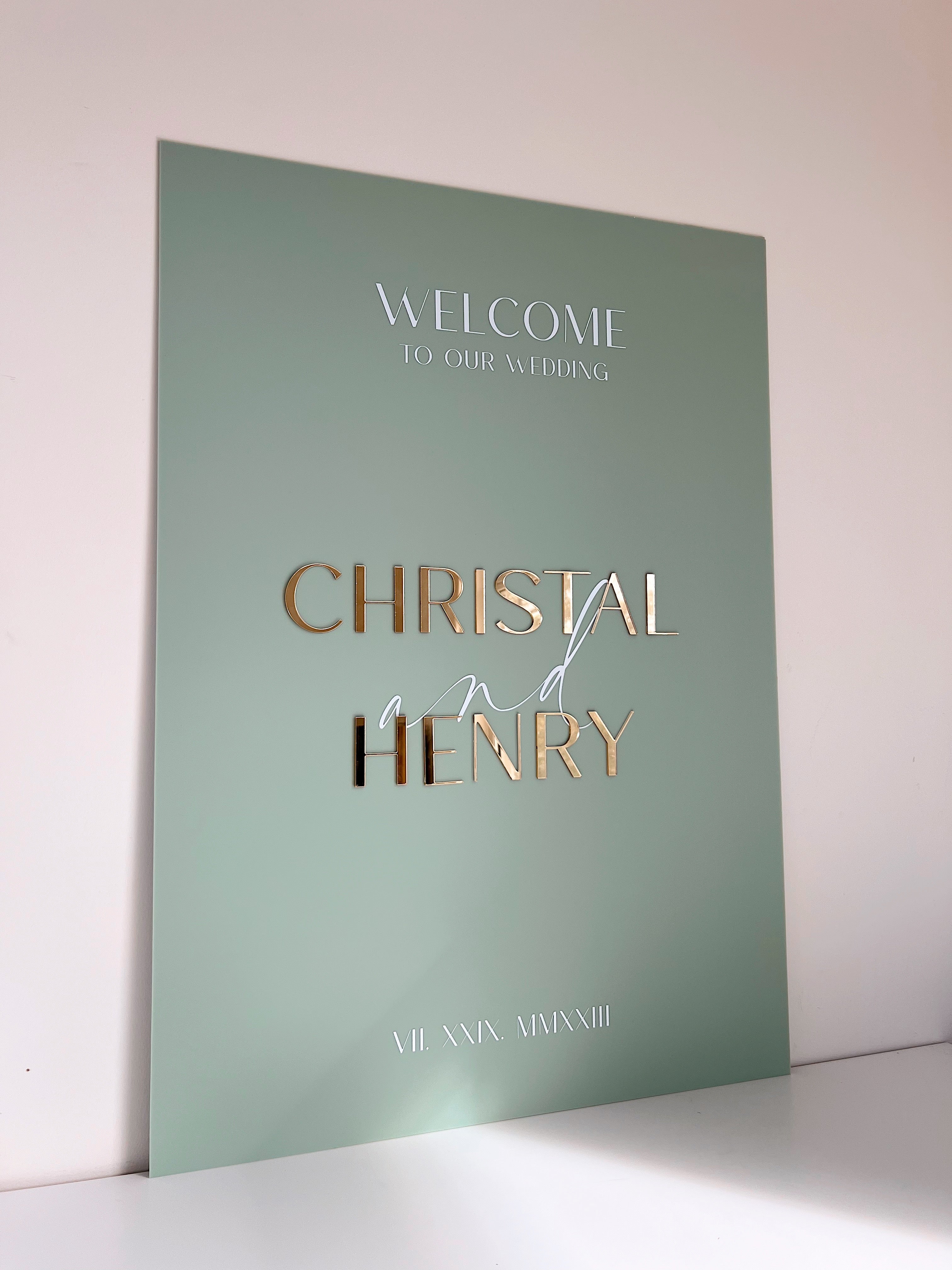 Welcome / A1 Event sign