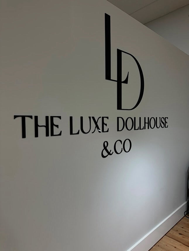Business logo cut outs