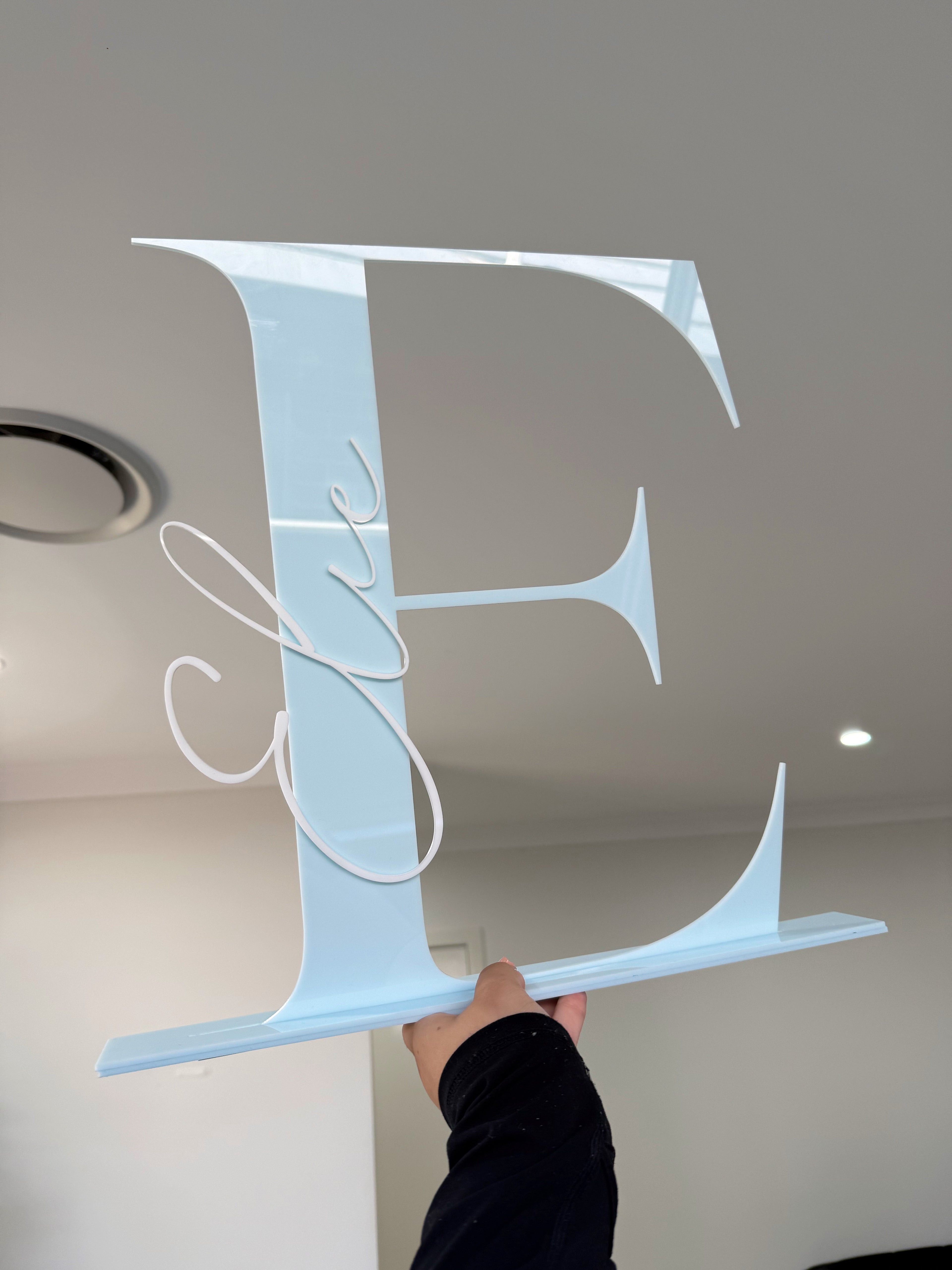 Letter Name Stands