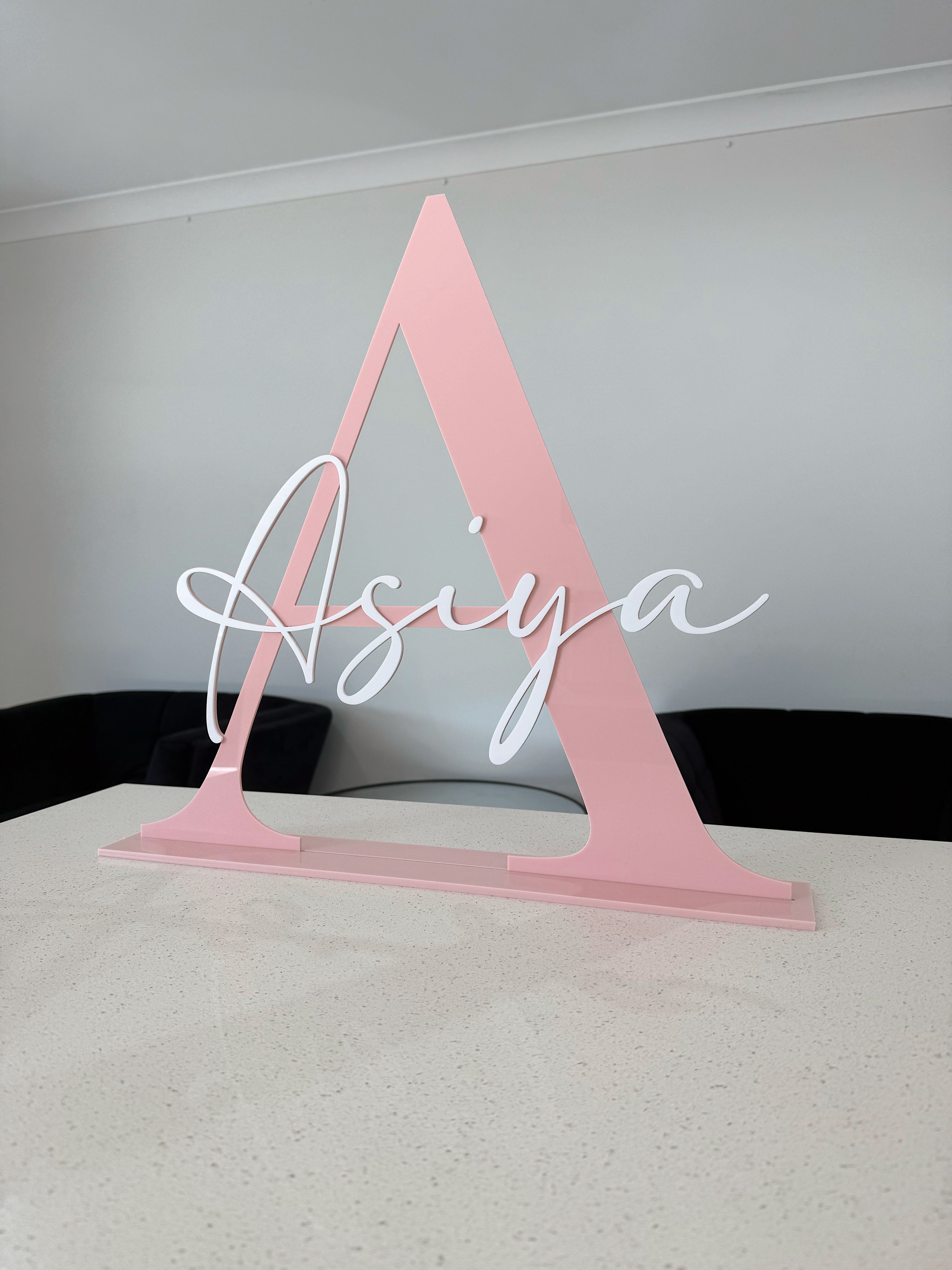 Letter Name Stands