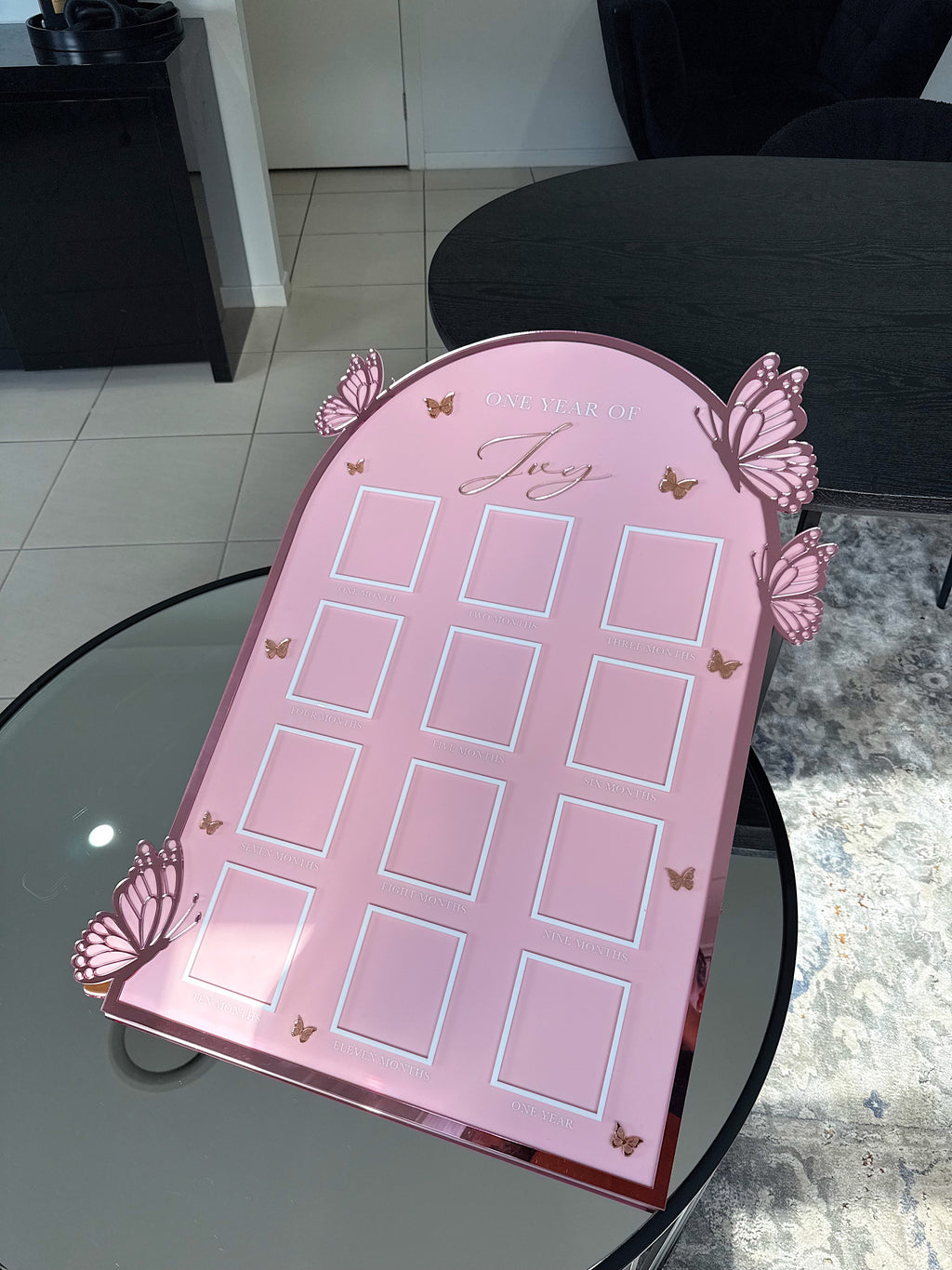 90cm 12 Month Plaque