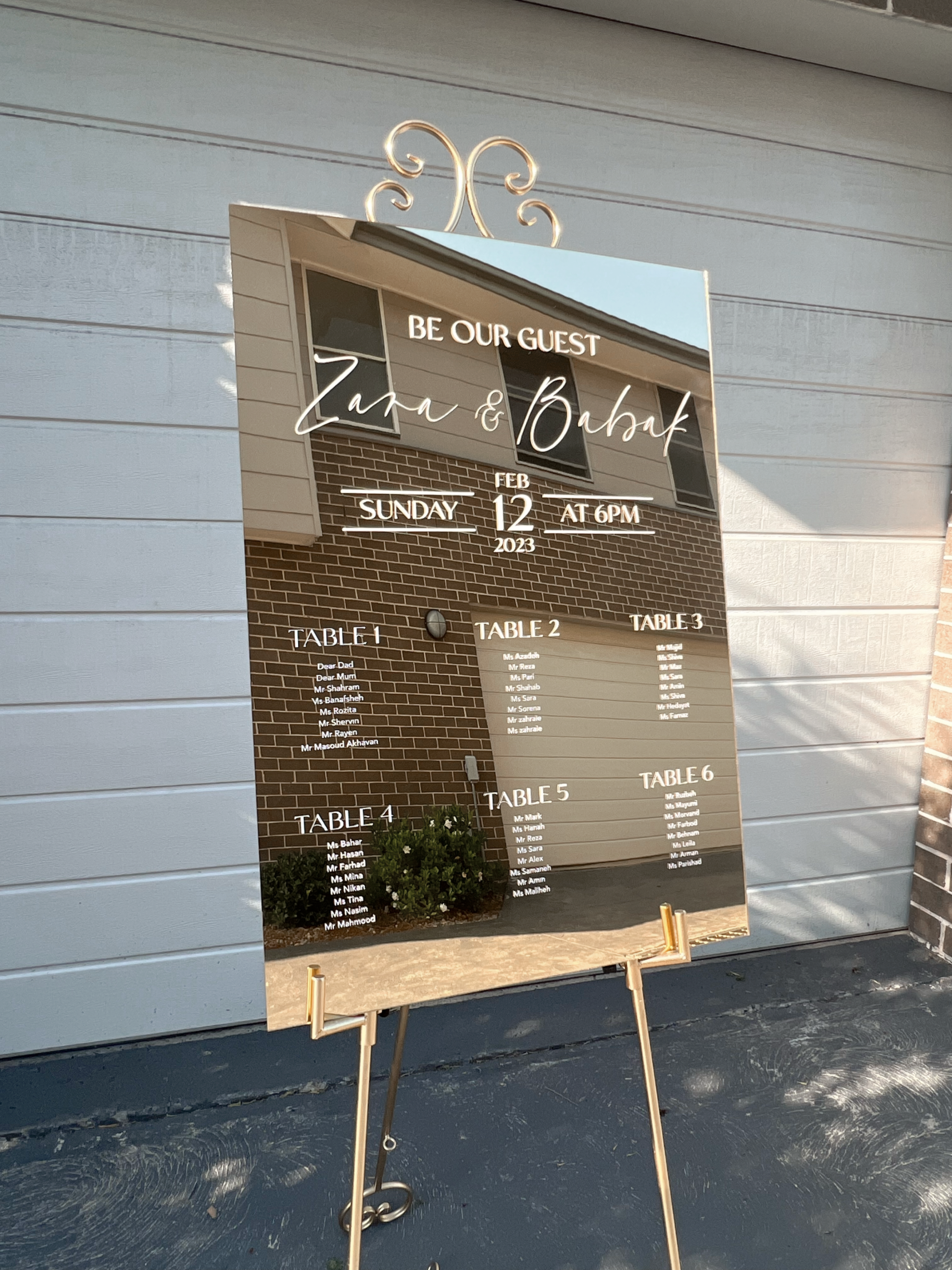 Seating Chart