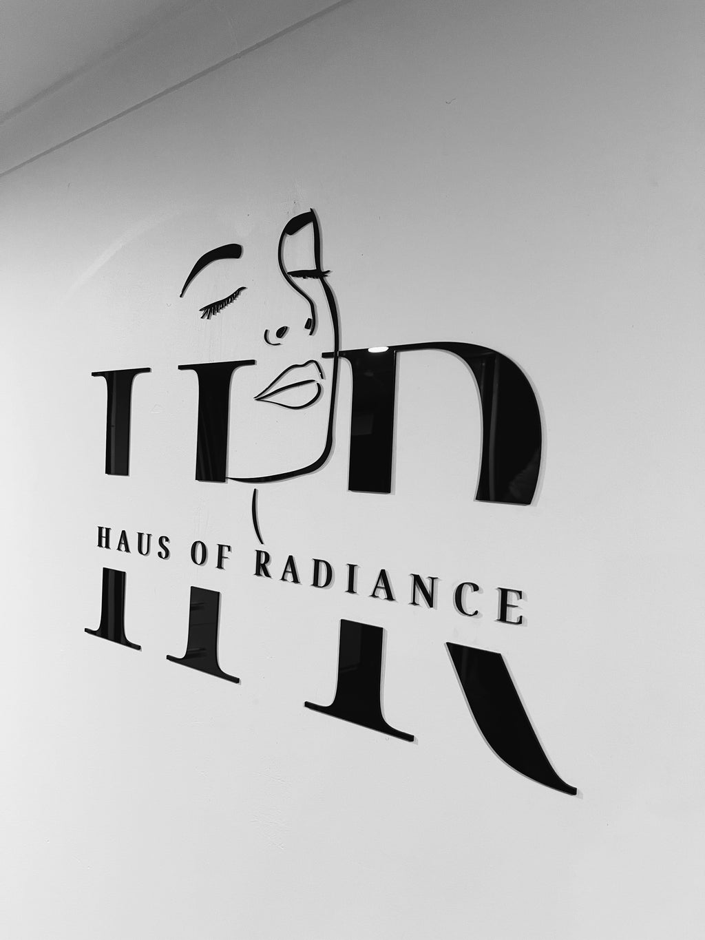 Business logo cut outs