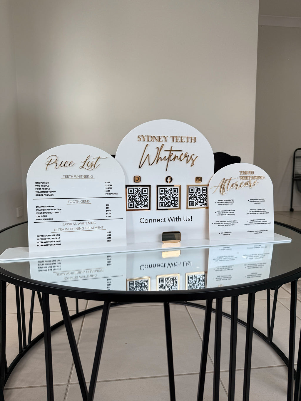 Triple Social Business Sign