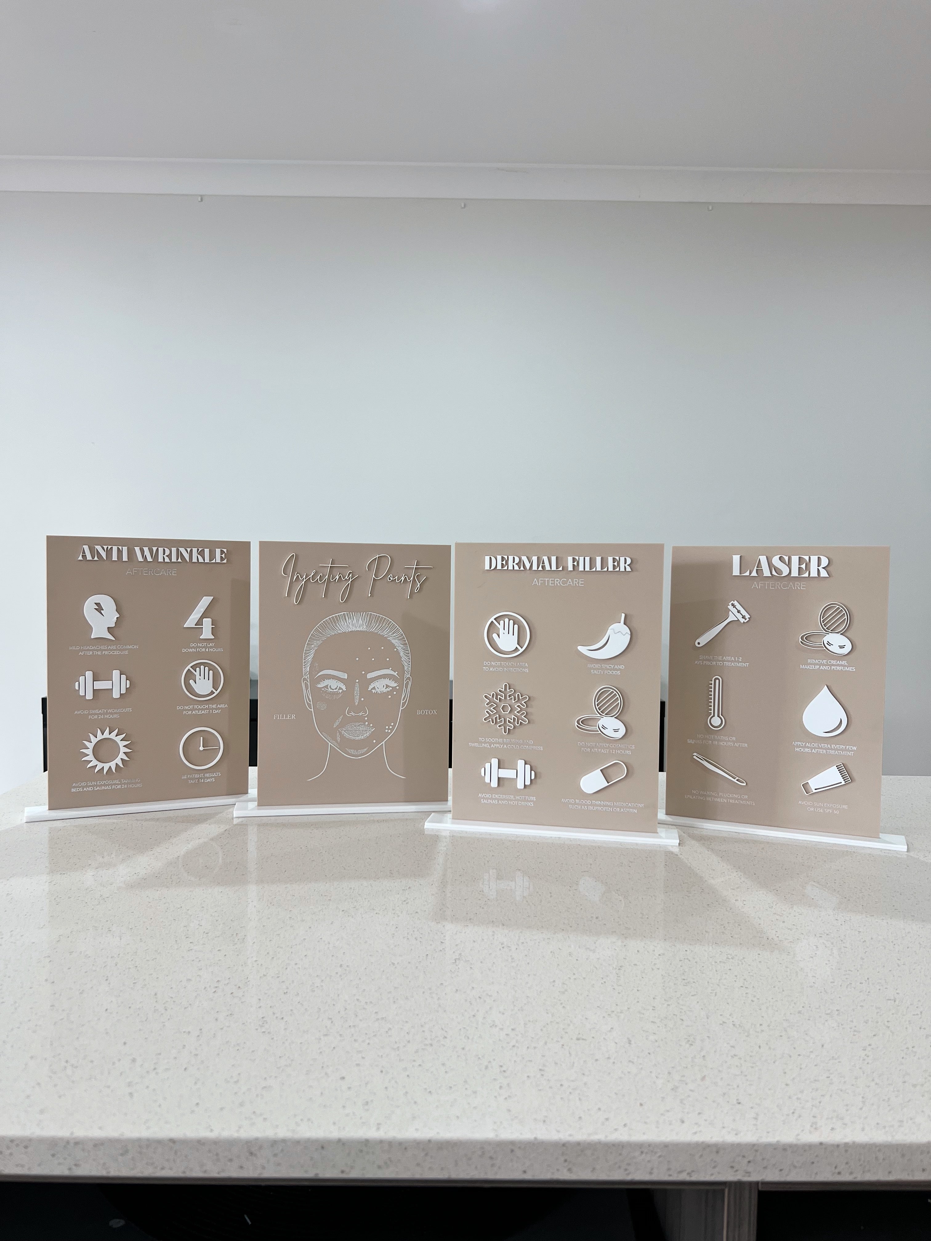 A4 Aftercare Signs