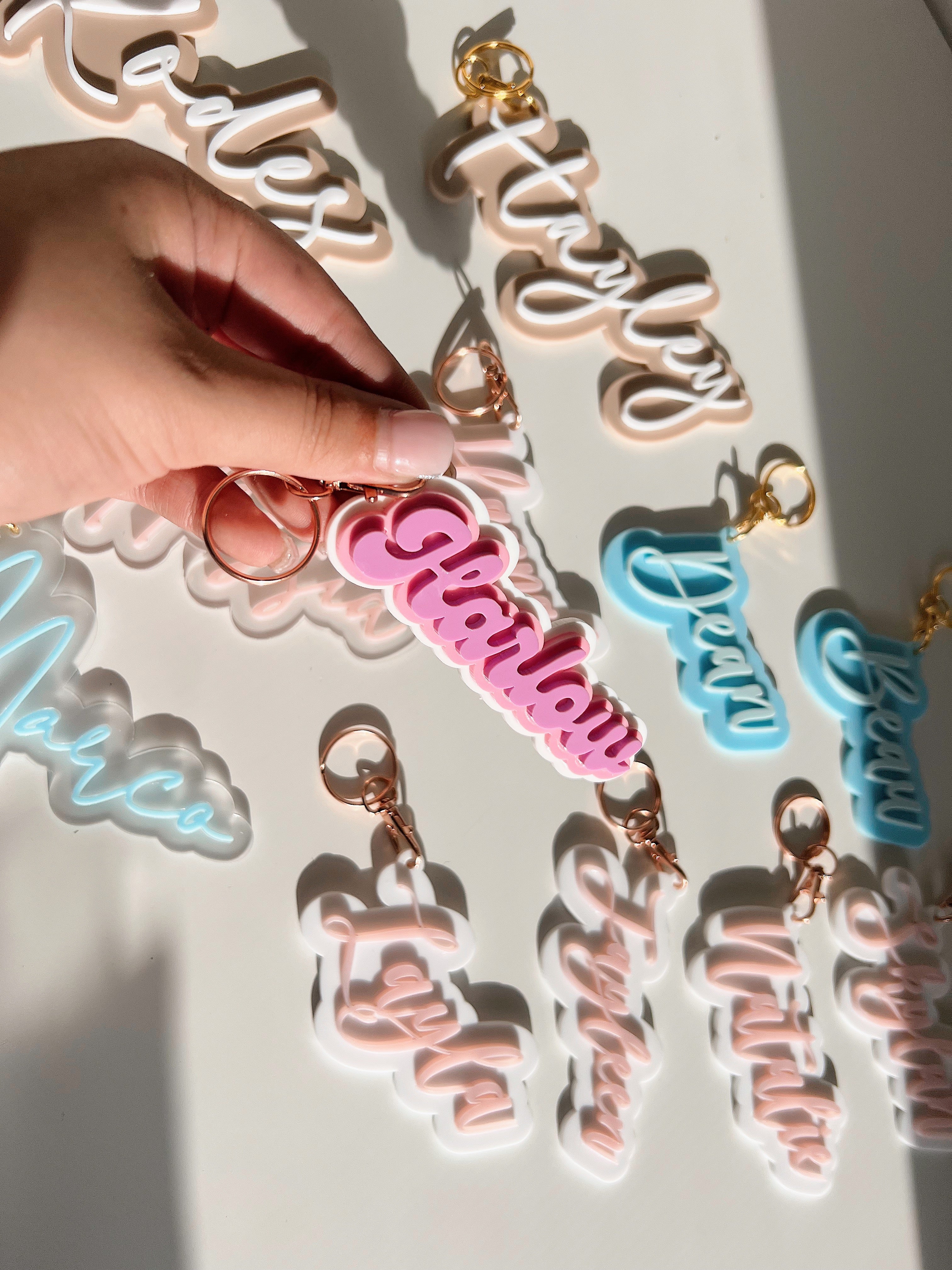 Name Keychains
