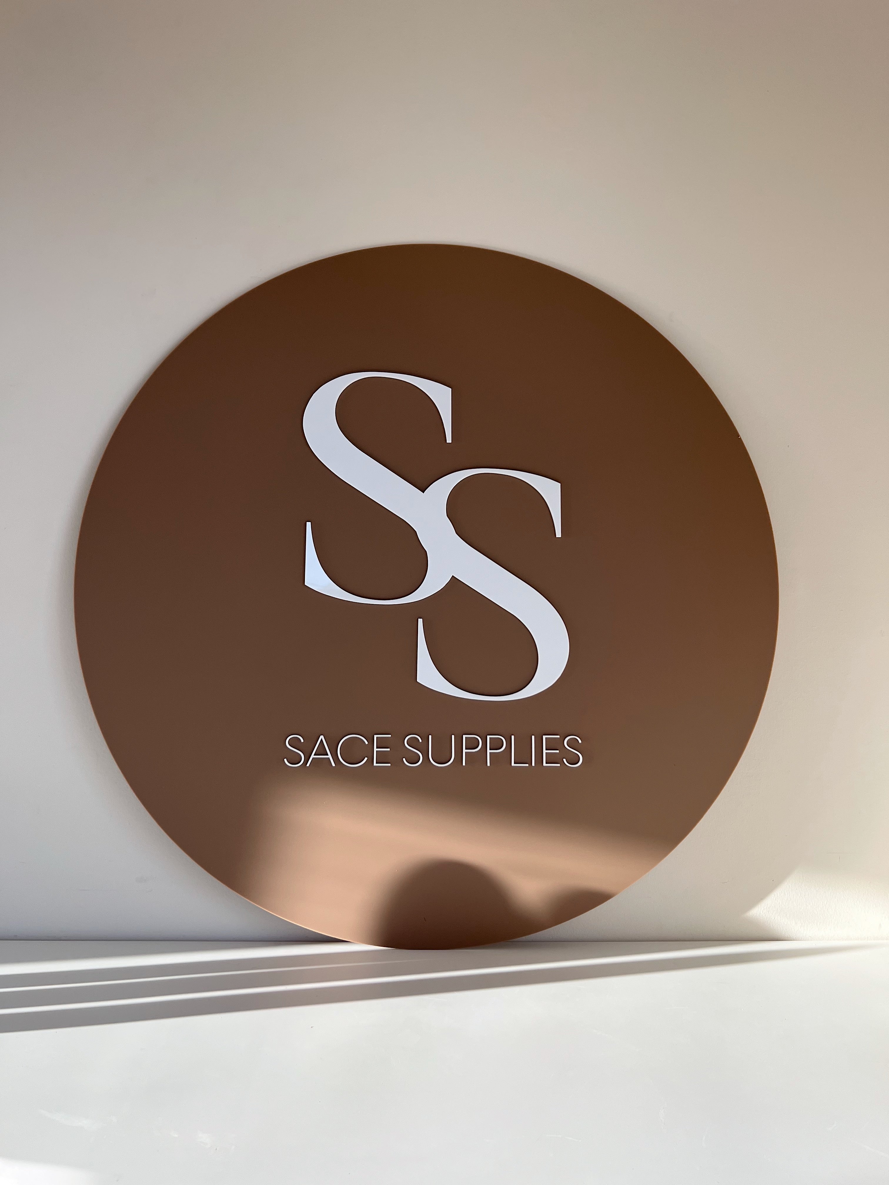 Circle Business Sign