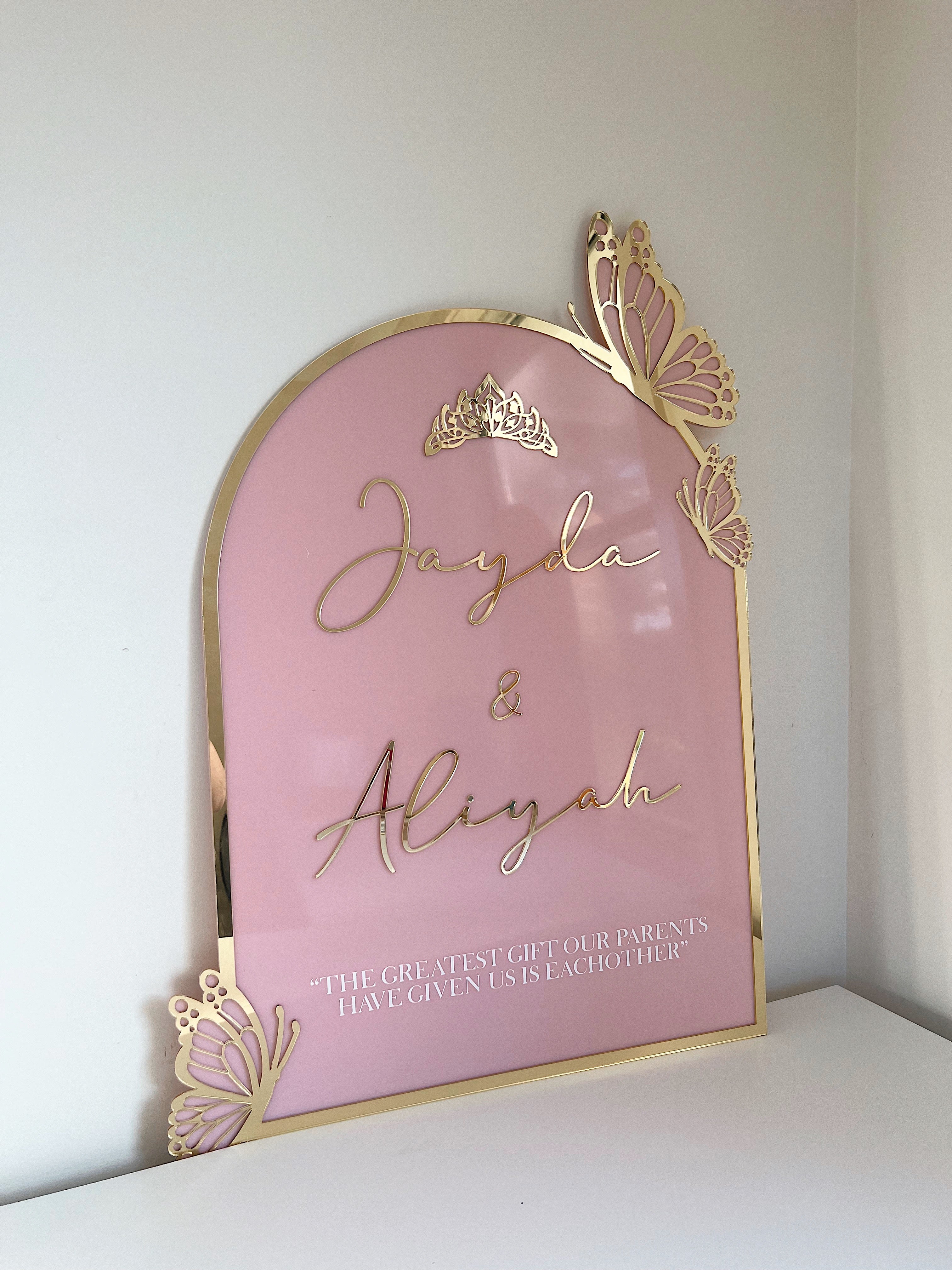 Welcome / A1 Event sign
