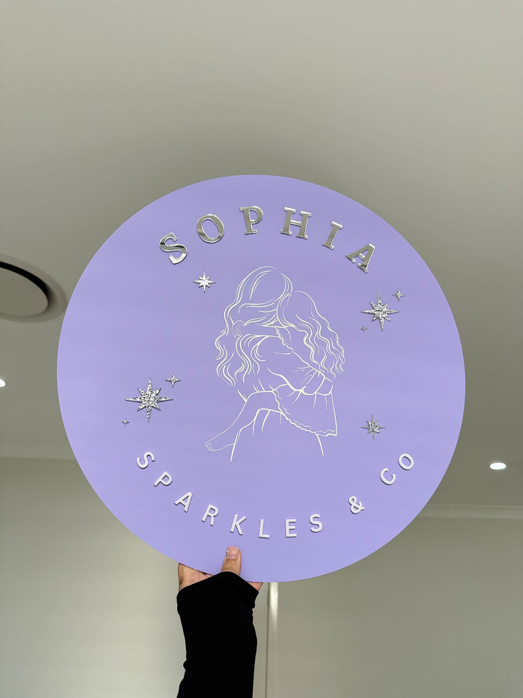 Circle Business Sign