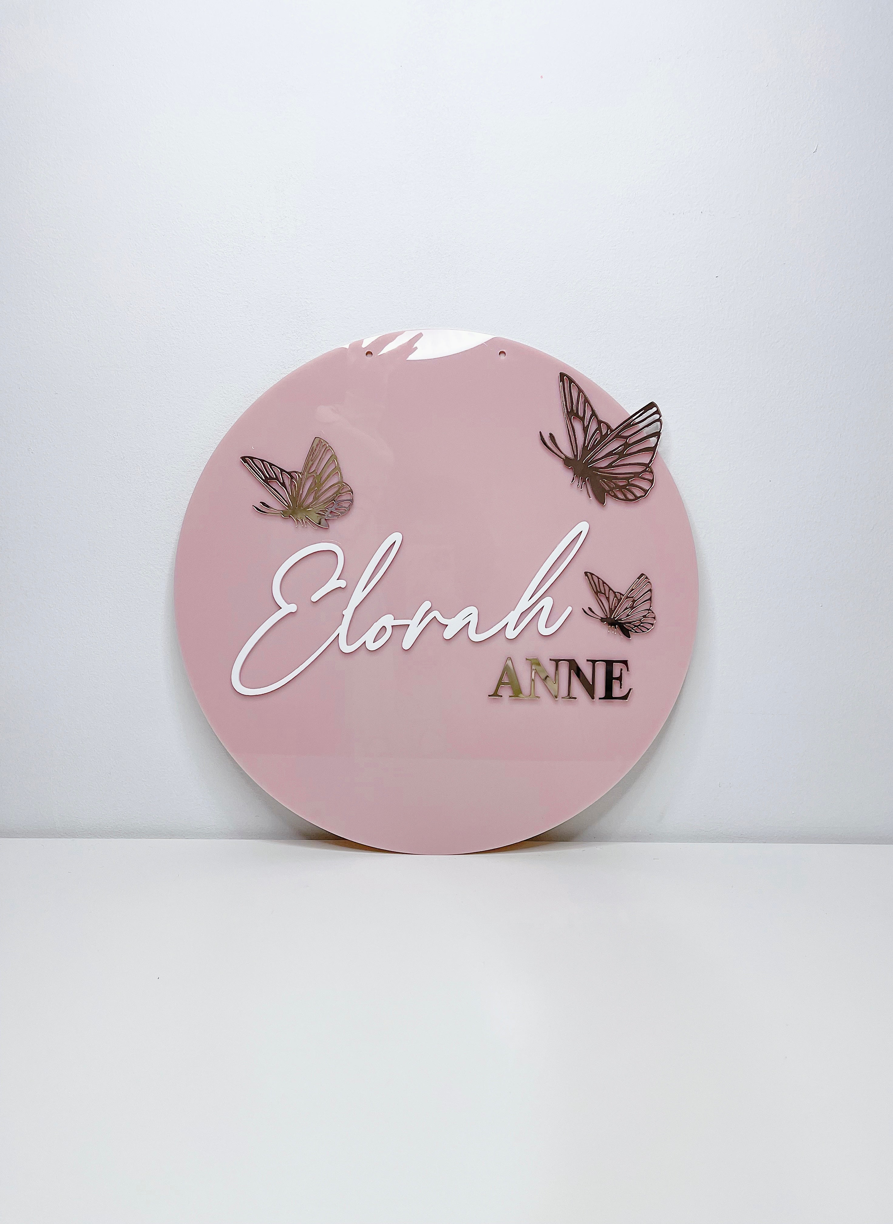 Circle Name Signs