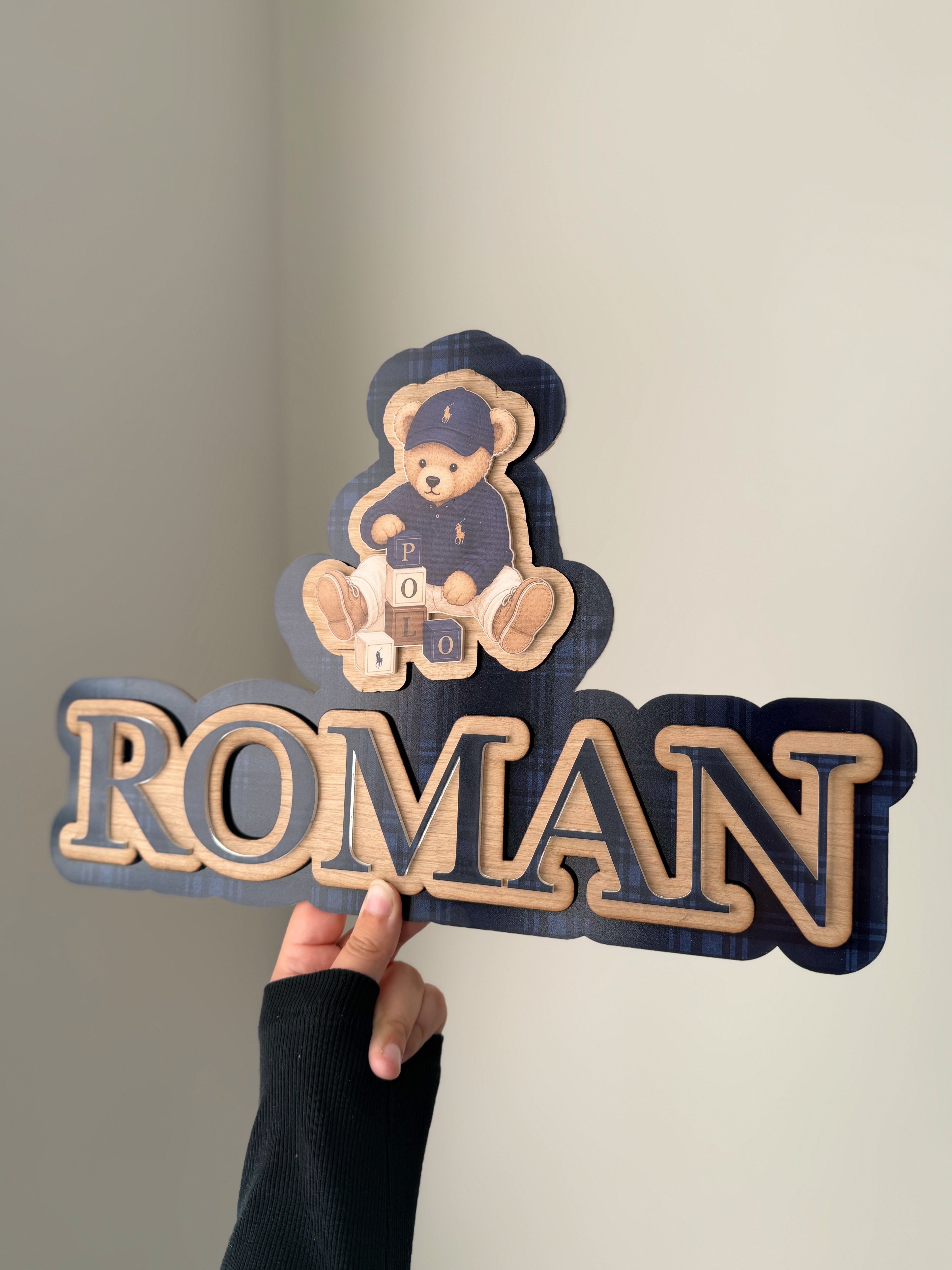 Pattern Printed Name Set