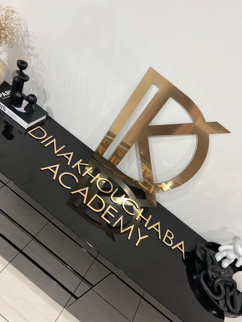 Business logo cut outs