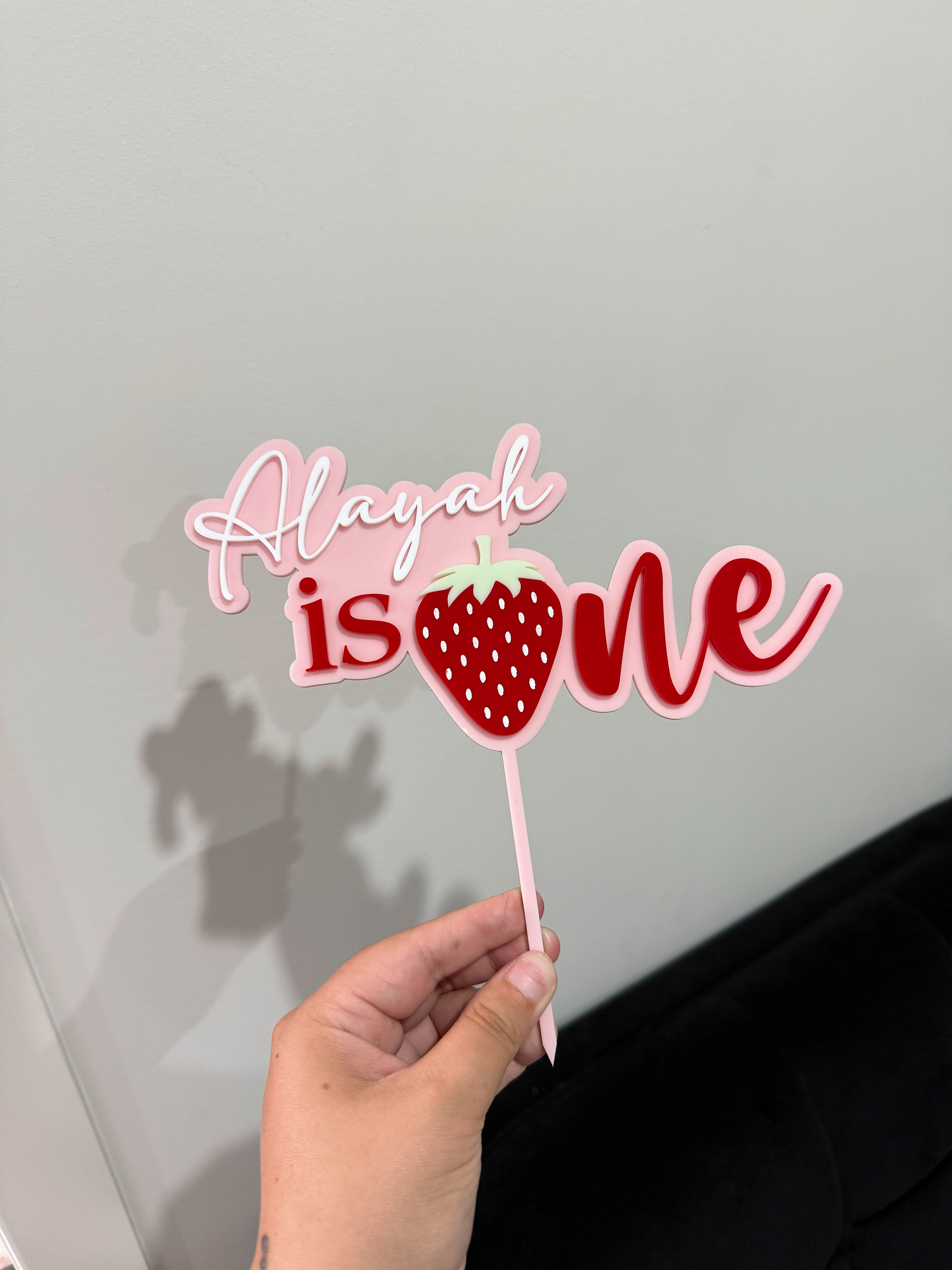 Themed cake topper