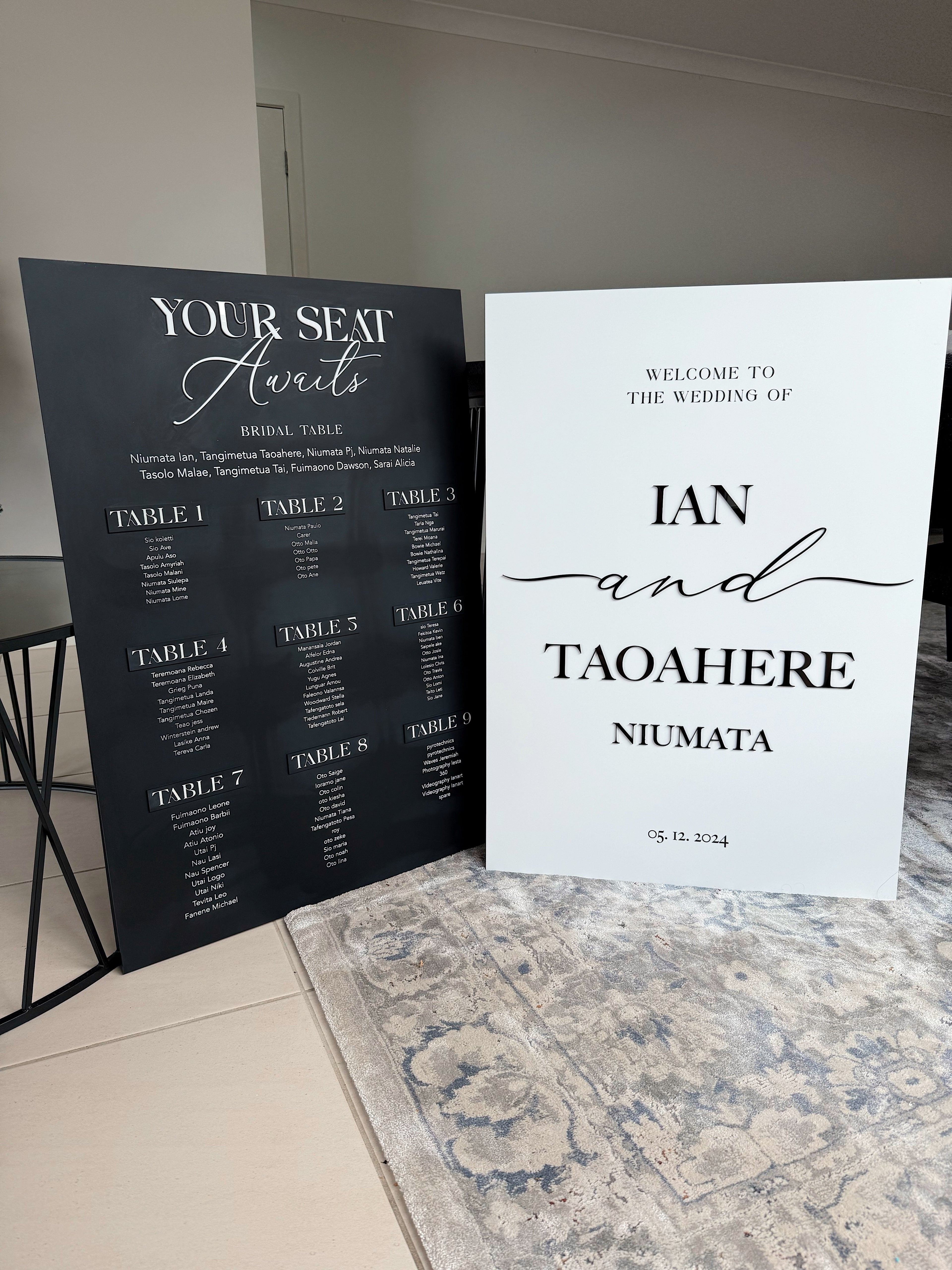 Seating Chart