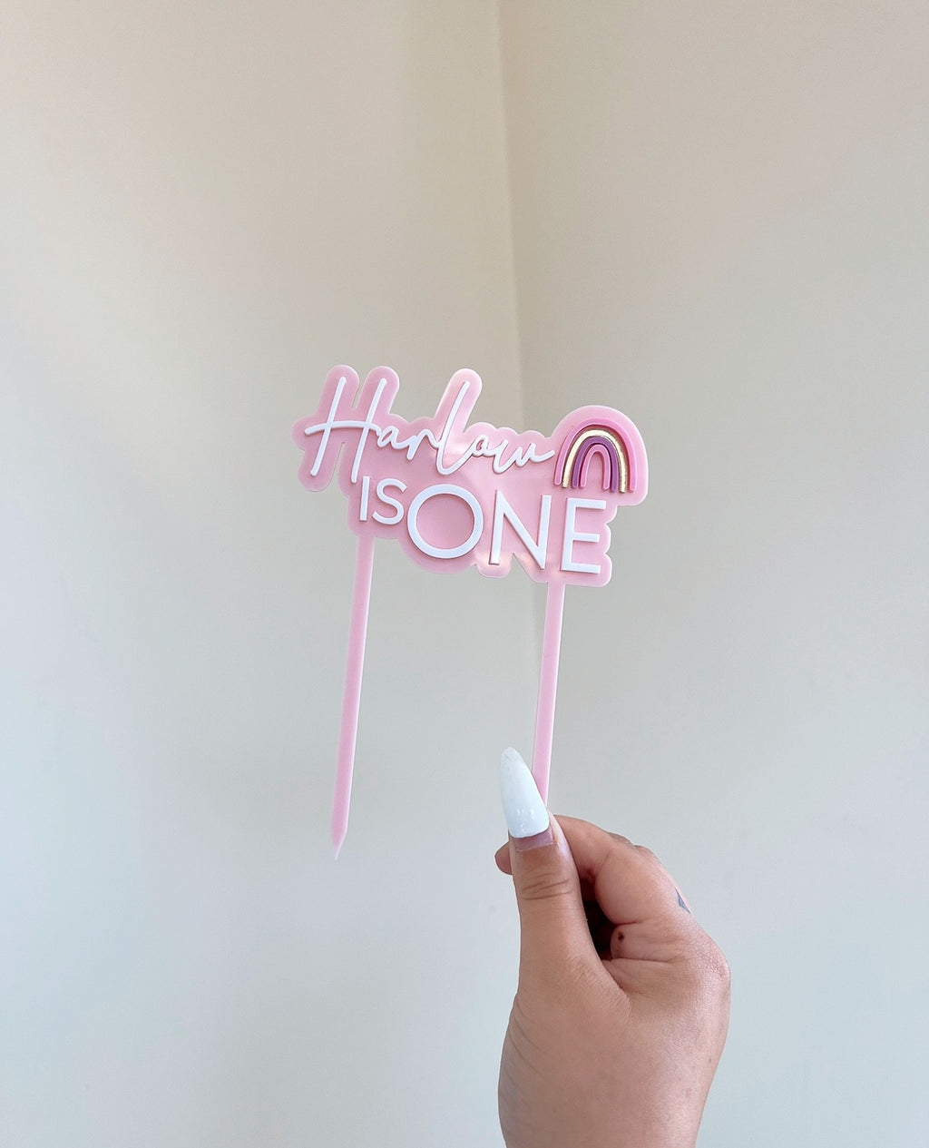 Themed cake topper