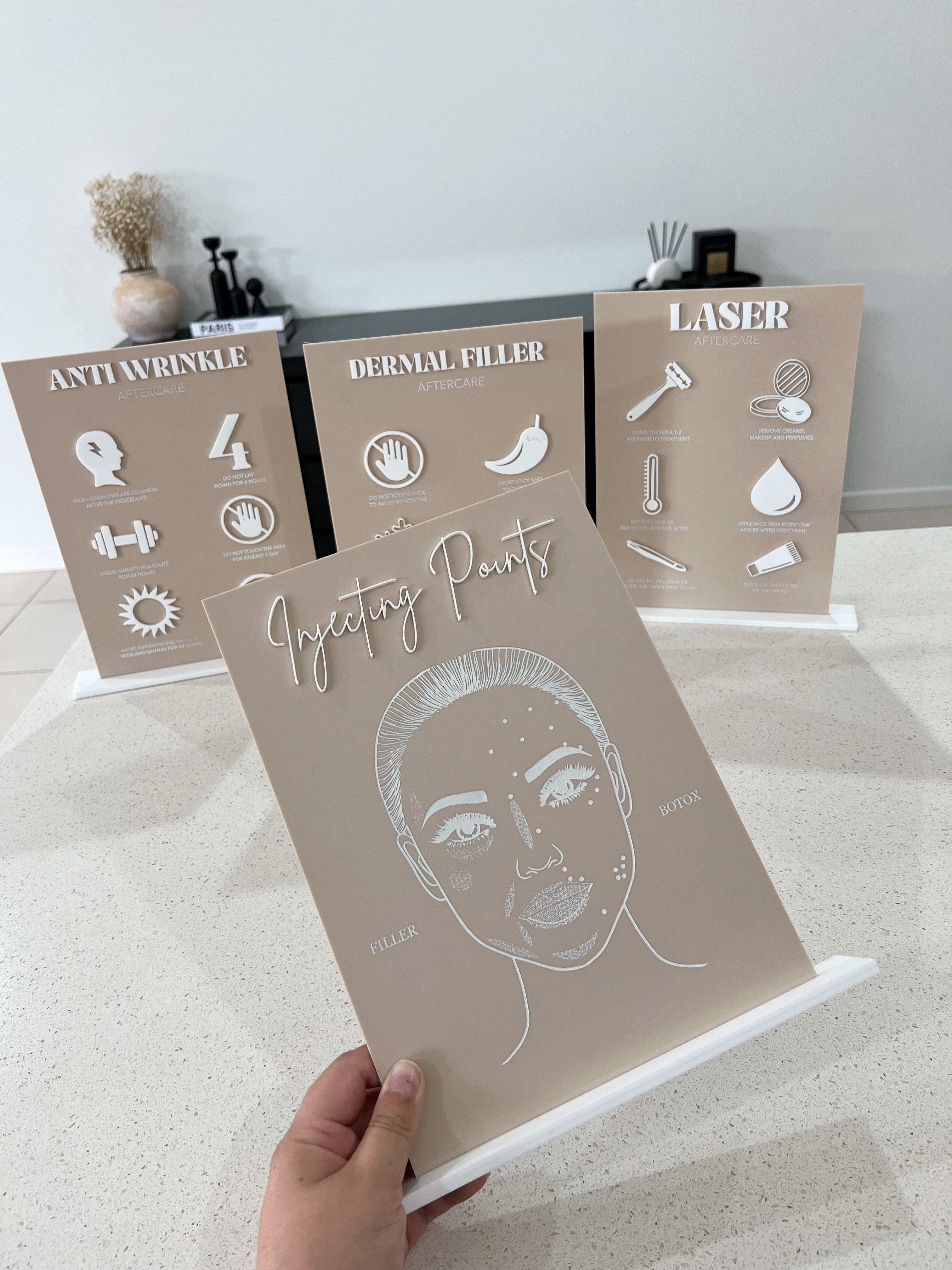 A4 Aftercare Signs