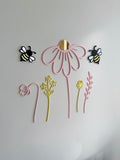 Sunflower Bumble bee wall pack