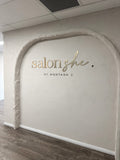 Business logo cut outs