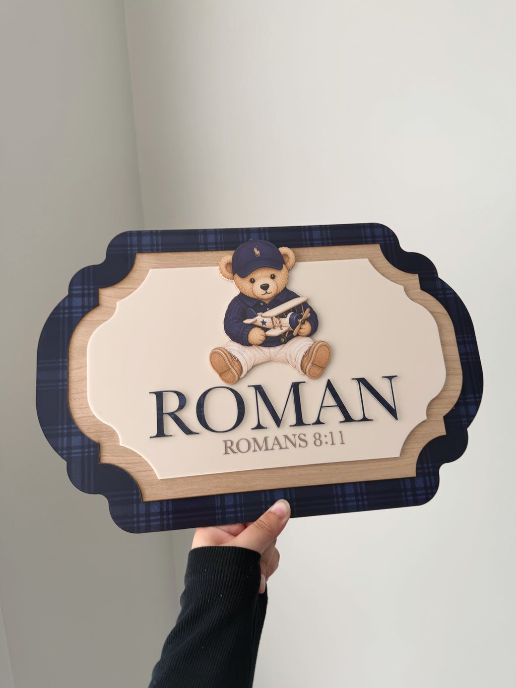 Pattern Printed Name Set