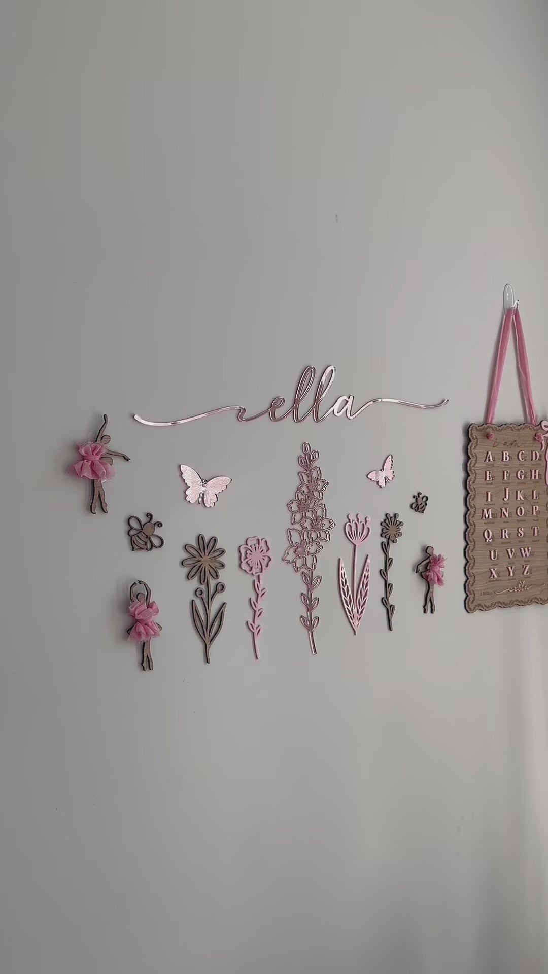 Ballerina wall set